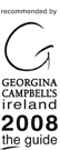 Recommended by the 2008 Georgina Campbell Guide
